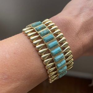 COPY - Lucky Brand, Turquoise cuff Bracelet- NWOT.